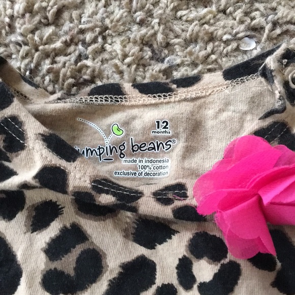 Girls cheetah print blouse - Picture 3 of 3